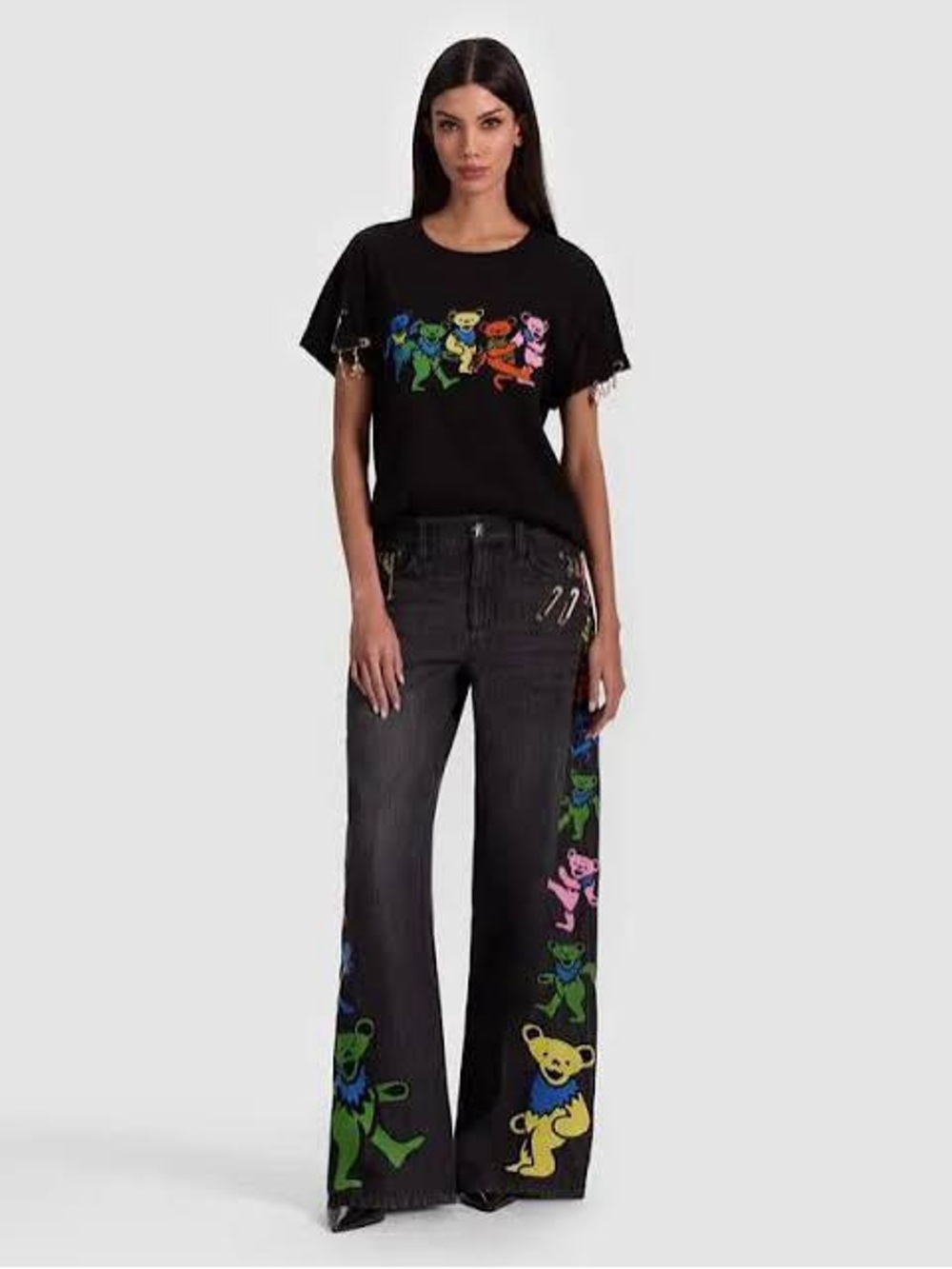 Alice + Olivia Grateful Dead Tee NWT Size Medium - Picture 5 of 5